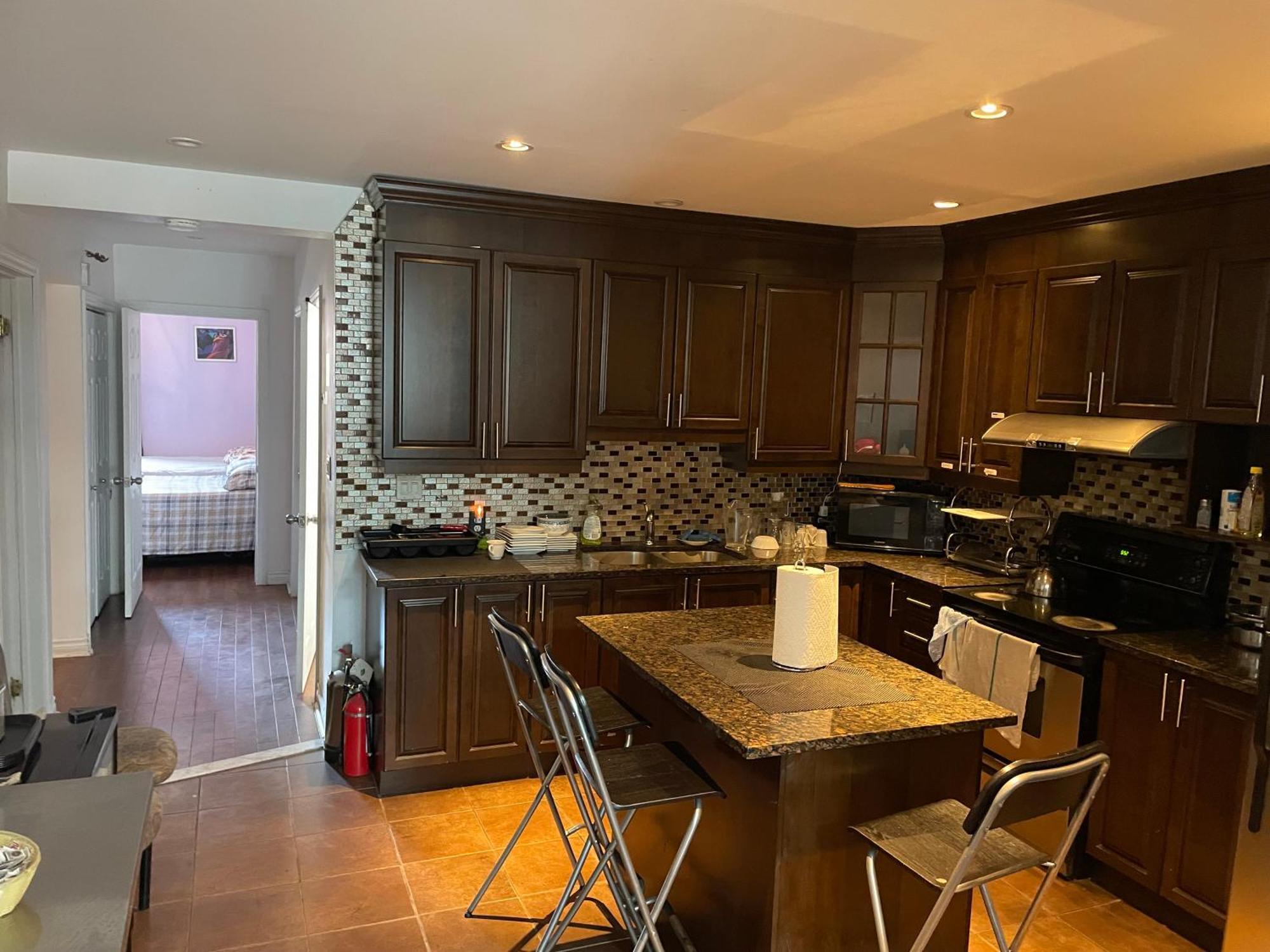 מונטריאול Self Service Small Breakfast, 2 Double Beds Private Room מראה חיצוני תמונה